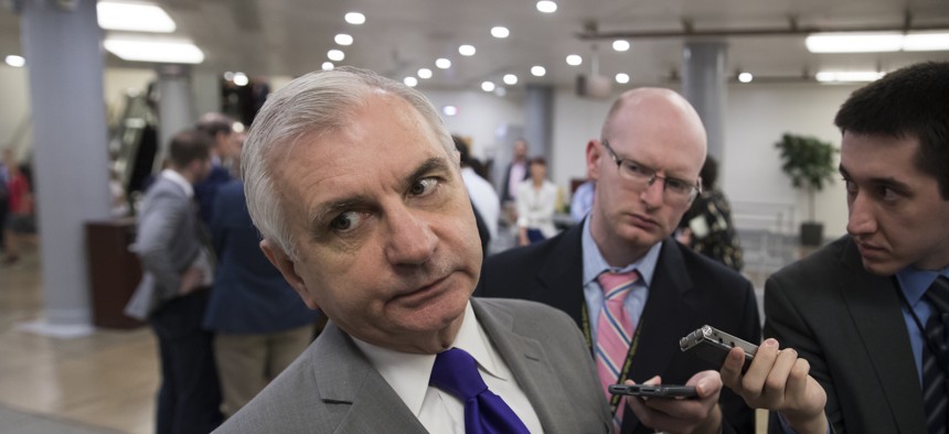 Sen. Jack Reed, D-R.I., said he was concerned debate about low-yield nuclear weapons could undermine existing bipartisan support for modernizing the triad.