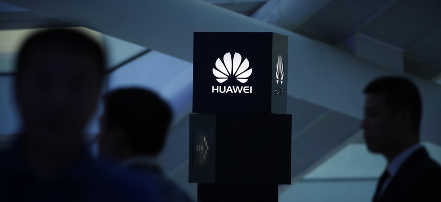 U.S. government agencies are barred from contracting with Chinese telecom and smartphone firm Huawei over fears of espionage.