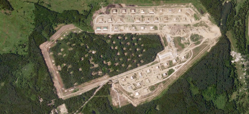 A munitions facility on the Russian exclave of Kaliningrad.