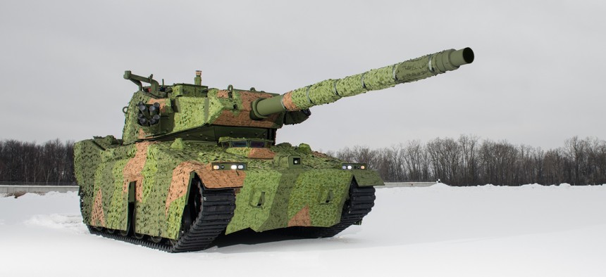 BAE Systems' entrant in the U.S. Army's Mobile Protected Firepower competition.