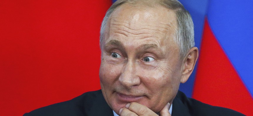 Vladimir Putin Makes Us Laugh
 