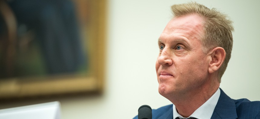 U.S. Acting Secretary of Defense Patrick Shanahan testifies to the House Armed Services Committee.