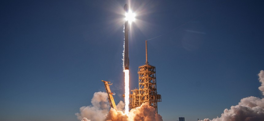 The U.S. Air Force’s 45th Space Wing supported SpaceX’s successful launch of the KoreaSat-5A satellite aboard a Falcon 9 rocket.