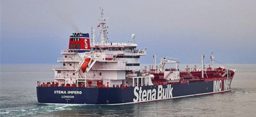 British oil tanker Stena Impero