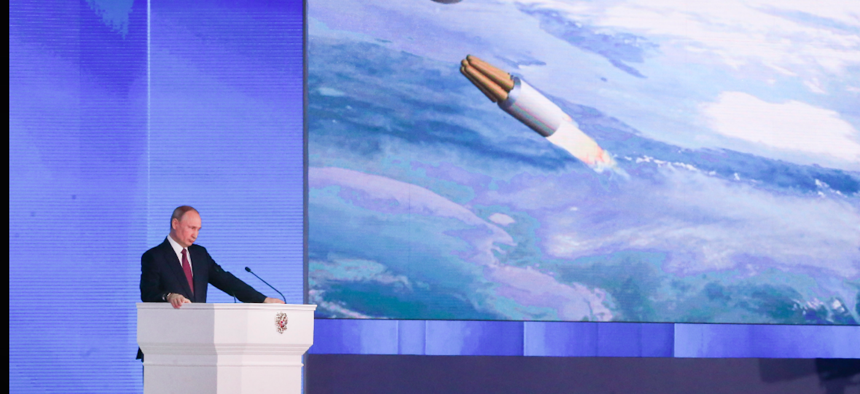 During his annual address to the Federal Assembly of the Russian Federation in March 2018, Russia’s President Vladimir Putin demonstrated his vision for a nuclear-powered cruise missile.
