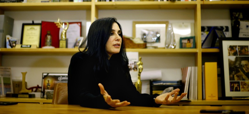 In 2019, Lebanese director Nadine Labaki became the first female artist in the Arab world to be nominated for an Oscar, and the only woman director nominated this year, for her film 'Capernaum,' Jan. 22, 2019.