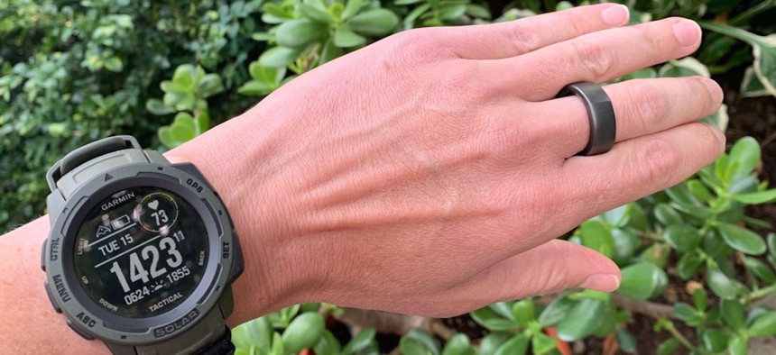 watch and ring — by Garmin and Oura, respectively--that can detect symptoms indicating illness 48 hours in advance.