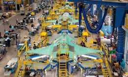 Lockheed Martin’s F-35, assembled at the corporation’s Aeronautics facility in Fort Worth, Texas.