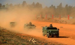Troops with the People's Liberation Army Ground Force attend a drill on January 2021 in China's Yunnan Province.