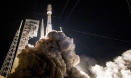 NASA launched its Geostationary Operational Environmental Satellite-R spacecraft aboard a United Launch Alliance Atlas V rocket from Cape Canaveral Air Force Station, Fla., Nov. 19, 2016. 