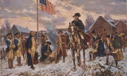Washington at Valley Forge, by E. Percy Moran.