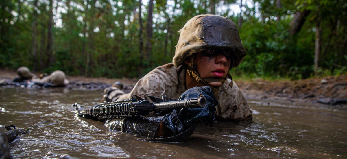 The Marine Corps is not struggling with recruiting and this may be