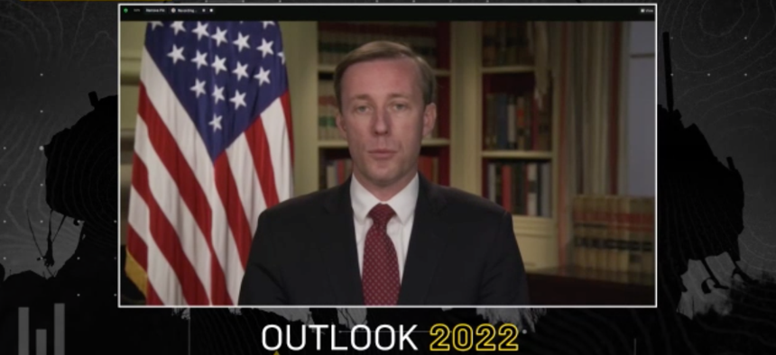 National Security Advisor Jake Sullivan speaks to Defense One in an exclusive interview as part of Outlook 2022. 