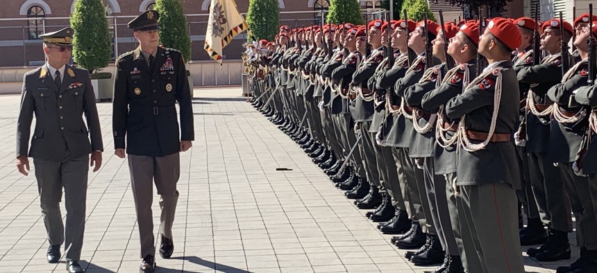Austria Becomes the National Guard's Newest Security Partner in