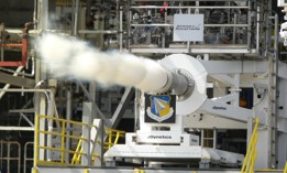 2019 test of a rocket engine preburner by the Air Force Research Lab and Aerojet Rocketdyne at NASA Stennis Space Center.