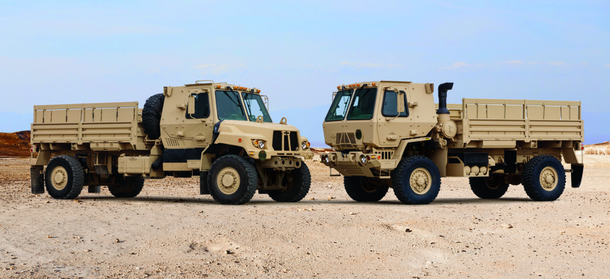 Family of Military Tactical Vehicles A2 trucks