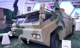 The LW-30 laser defense system, a vehicle-mounted “drone killer” developed by China Space Sanjiang Group and unveiled In November at the Zhuhai Airshow in China.
