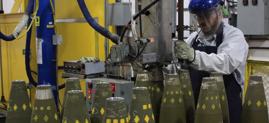 Inside Ammunitions Plant That Makes 155 mm Artillery Shells for Ukraine 