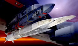 The X-51A Waverider is an unmanned, autonomous supersonic combustion ramjet-powered hypersonic flight test demonstrator 