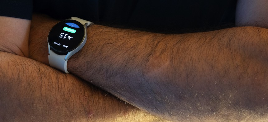 China's military is mulling greater use of smart watches and other wearable tech.