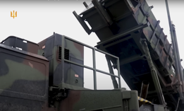 A video screenshot shows one of the Patriot air-defense systems recently arrived in Ukraine.