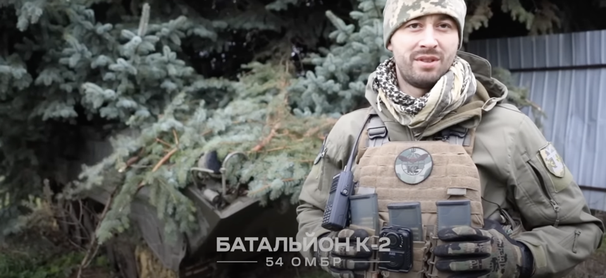 The commander of Ukraine's K-2 Battalion goes by the callsign K-2.