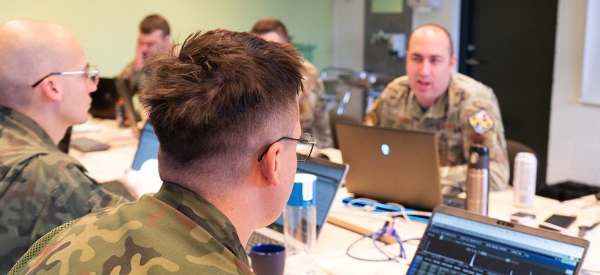 In a first-of-its-kind trilateral cyber exercise, the Maryland Air National Guard and Estonia’s Cyber Command hosted the Baltic Blitz 23 exercise on September 17-20, 2023, at Ämari Air Base, Harijumaa, Estonia. 