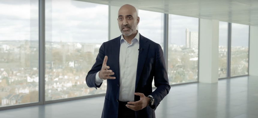 DIANA Managing Director Deeph Chana announces the first class of accelerator firms in a video.