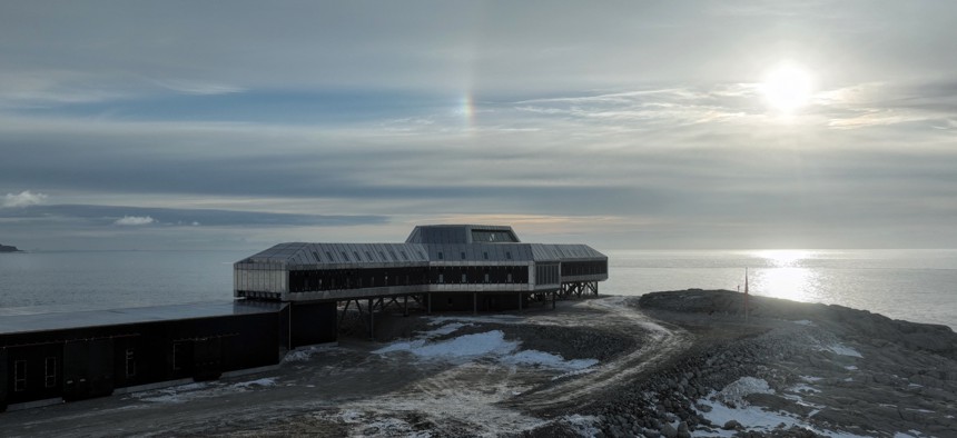 China's Qinling Station, the country's fifth Antarctic research station, began operations in February.