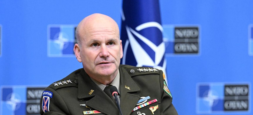 Gen. Christopher Cavoli, Supreme Allied Commander Europe and commander of U.S. European Command.