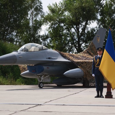 Ukraine’s F-16s are fighting with help from a USAF electronic-warfare unit