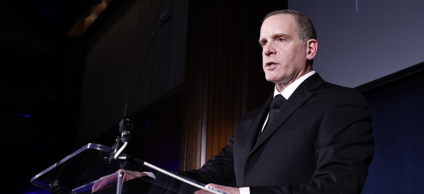 FBI Deputy Director Paul Abbate, shown here accepting an award at the National Press Club in Washington, D.C. in May 2024, said that China's efforts to infiltrate U.S. infrastructure continue to escalate.