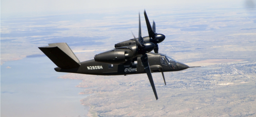 The Bell V-280 technology demonstrator.