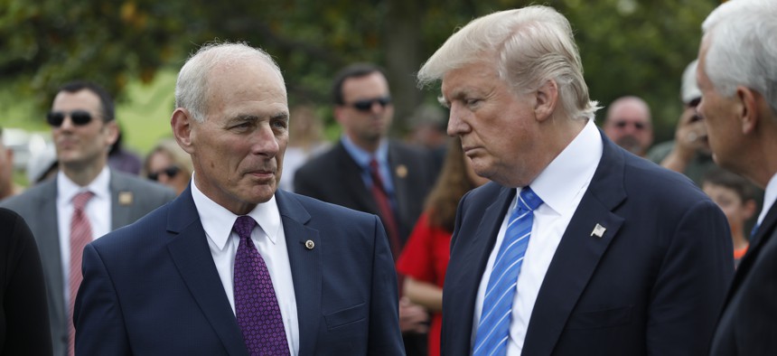 On May 29, 2017, then-President Donald Trump stood with then-DHS Secretary John Kelly at the Arlington grave of Kelly's son, a Marine killed in Afghanistan. “I don’t get it,” Trump told the grieving Kelly. “What was in it for them?”