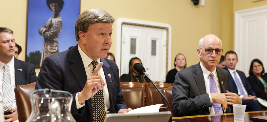 Rep. Mike Rogers, R-Ala., at a 2023 committee hearing.