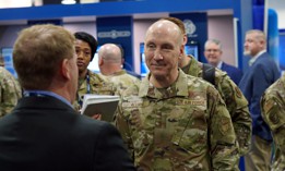 Gen. David Allvin, chief of staff of the Air Force, at the AFA Warfare Symposium in Aurora, Colorado, Feb. 13, 2024. 