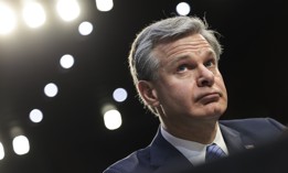 FBI Director Christopher Wray in 2022.