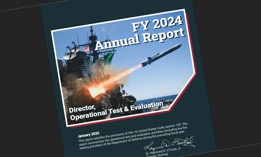 The cover of ODT&E's January 2025 annual report.