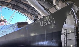 The NOMARS program completed its demonstration vessel, USX-1 Defiant, in February.