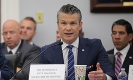 Defense Secretary Pete Hegseth testifies before the House Appropriations Committee's Defense Subcommittee at the U.S. Capitol on June 10, 2025.