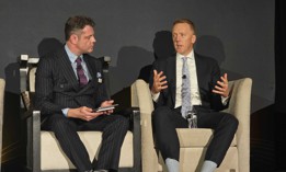 The author interviews Anduril President Chris Brose at the Defense One Tech Summit. 