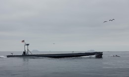The Sea Specter unmanned surface vehicle.