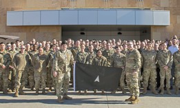 Space Flag 25-1 participants pose for a photo at Schriever Space Force Base, Colo., Dec. 2, 2024.