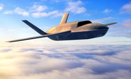Rendering of the General Atomics YFQ-42A.