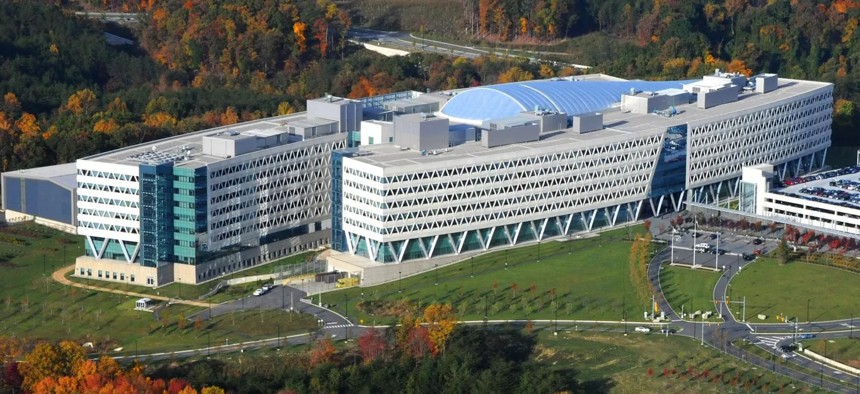 The National Geospatial-Intelligence Agency, headquartered at Fort Belvoir Army Base in Springfield, Virginia, would continue core intelligence missions during a shutdown.