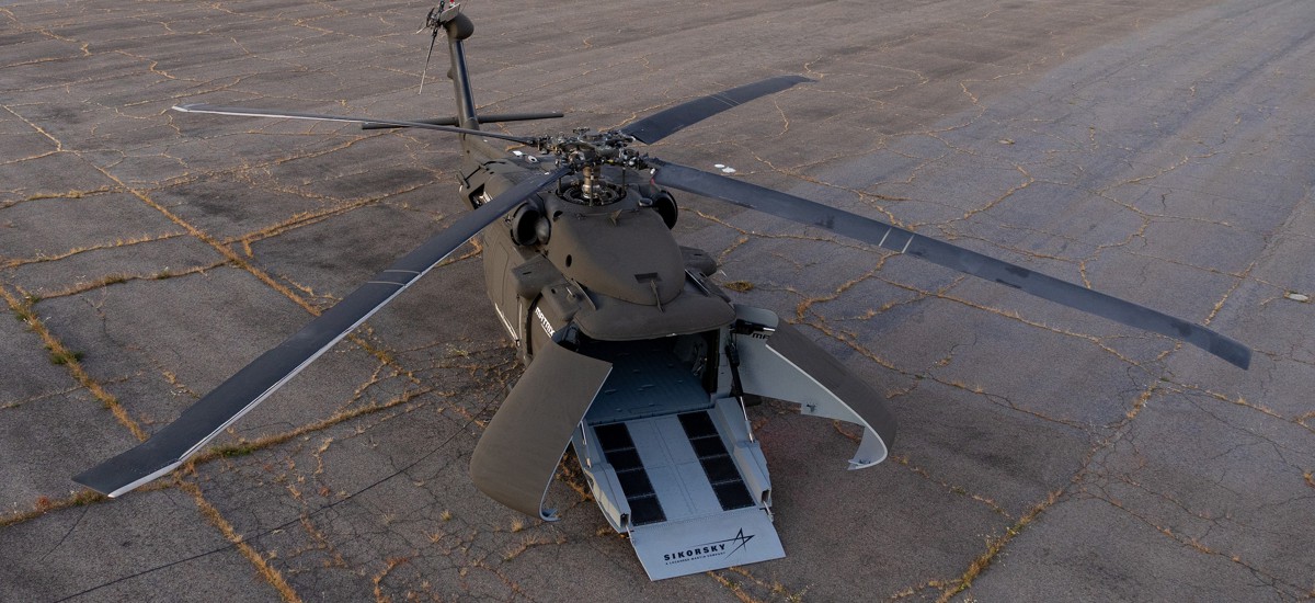 Sikorsky's unmanned U-HAWK is a UH-60L minus the cockpit - Defense One