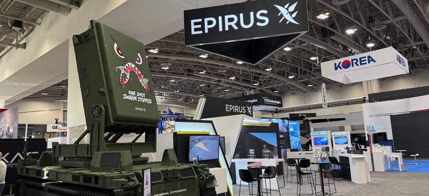 Eprius's space at AUSA 2025. 