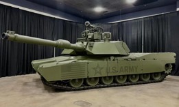 The M1E3 prototype in Detroit, Jan. 21, 2026.