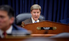 Chairman Rep. Mike Rogers (R-AL) speaks at a House Armed Services Committee hearing, May 15, 2026.