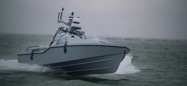 In apparent first, Navy drone boat rescues helicopter crew downed at sea